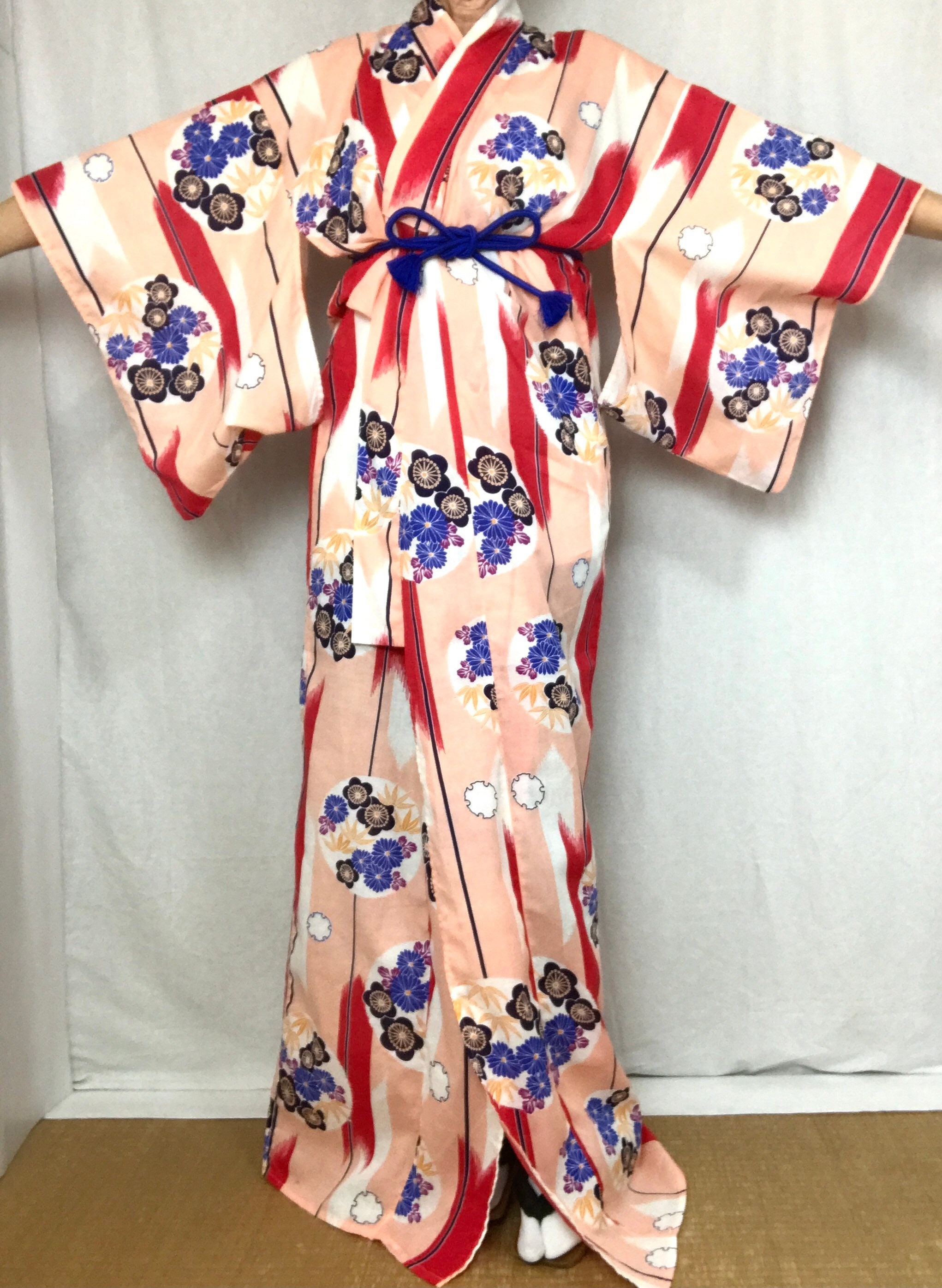 Silk Kimono Robe | Brown Silk Yukata | Ellectives