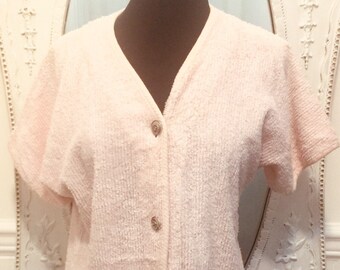 Pink Chenille Robe by Woman Within main image 1