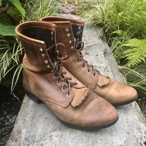 Ariat lace up ropers cheap