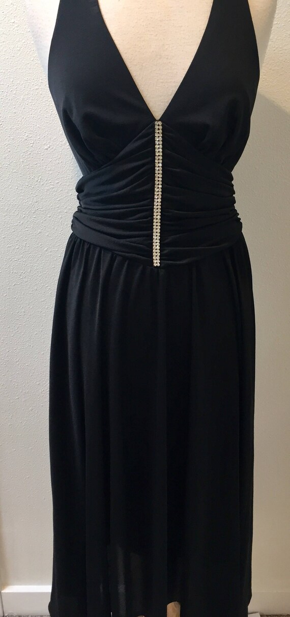 halter top evening dress