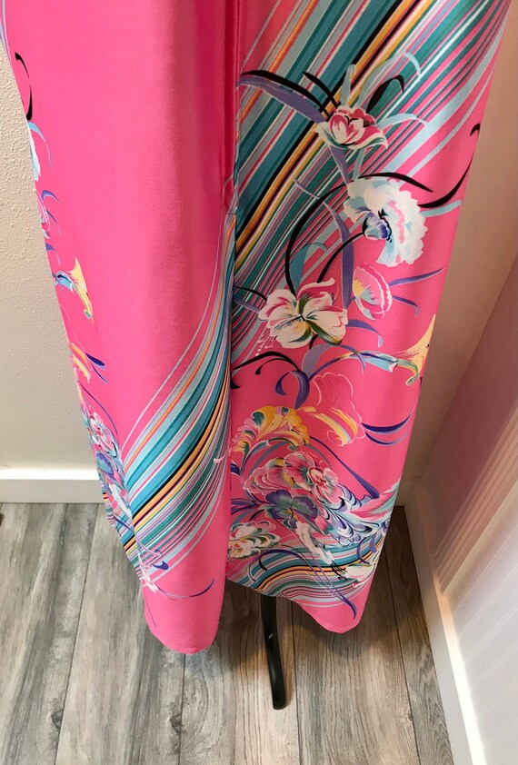 Pink Hippie Psychedelic Women's Robe main image 1
