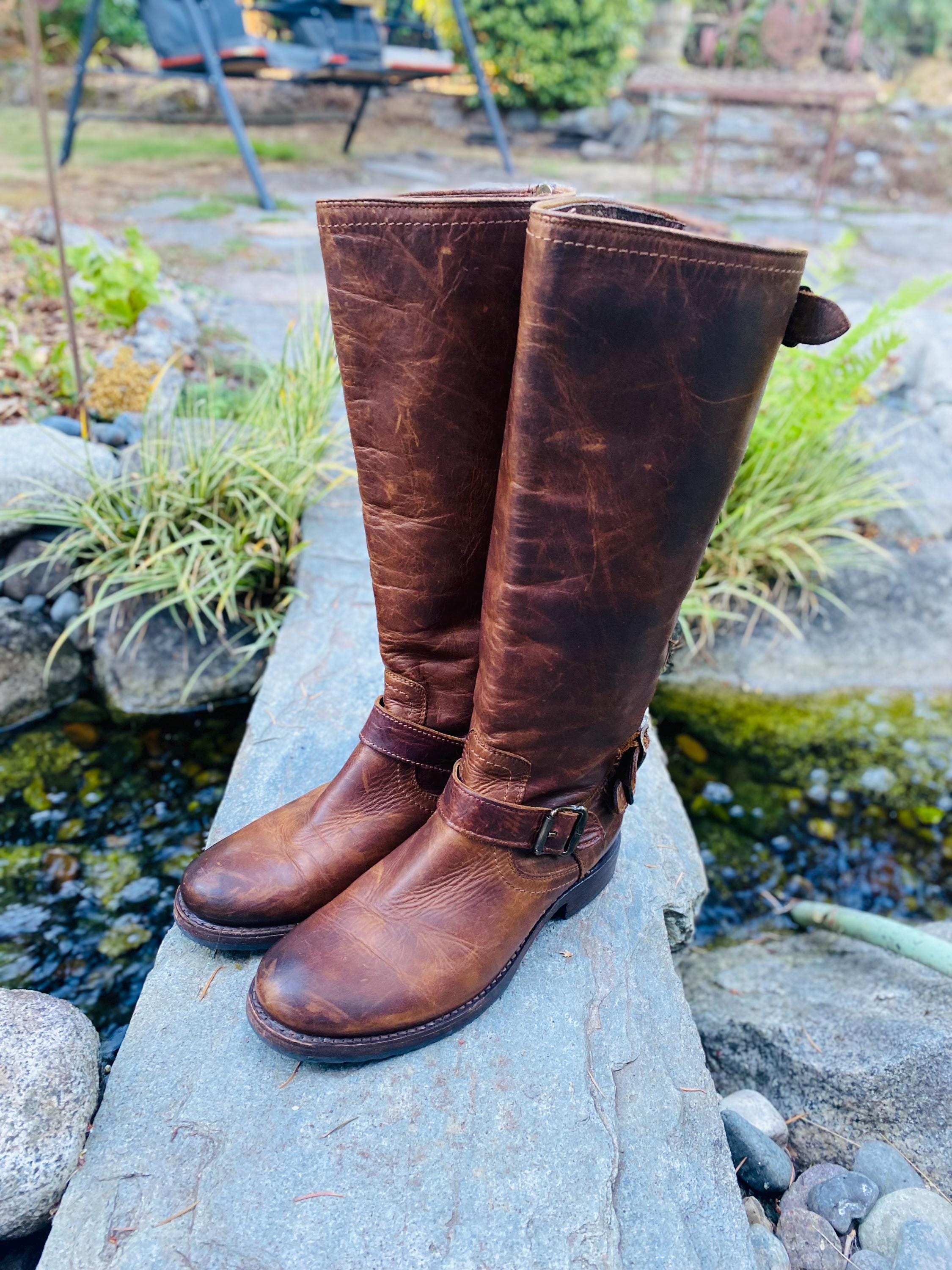 Frye, Women’s Brown Leather Boots Frye Women main image 3