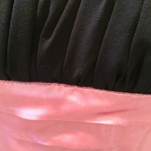 Black Sleeveless with Pink Sash Belt Party Dress by Speechless Ladies Size Small image 5