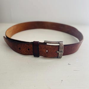 Vintage Fossil Belt - Etsy display picture 1