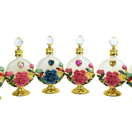 Peony Flower, Empty, Heart Charmed, Perfume Bottle, 30ml