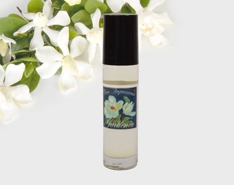Huile parfumée parfumée Gardenia, roll-on, 10 ml