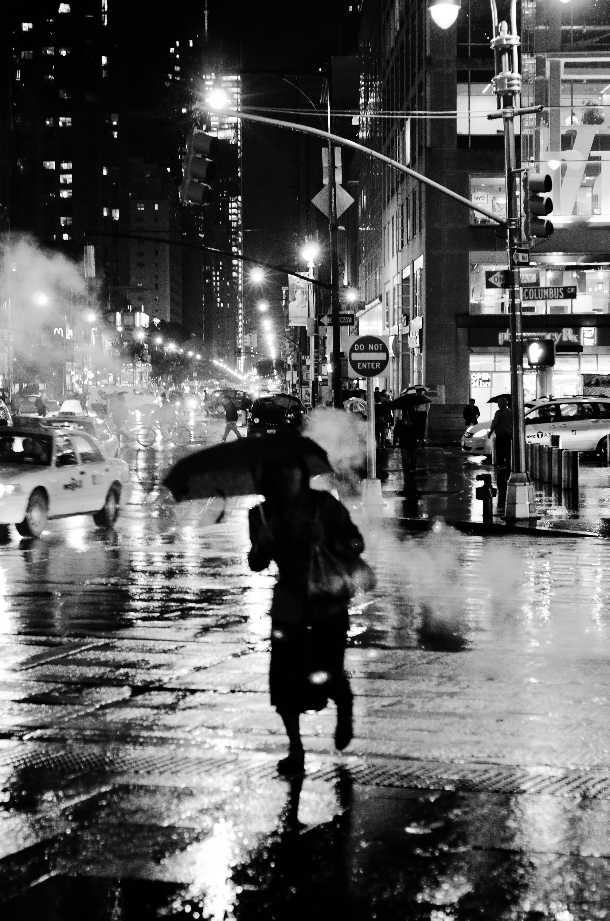 NYC Rainy Day Cityscape New York City Photography Fine Art 