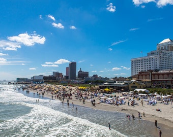 Atlantic City - New Jersey - Jersey Shore - Summer - Beach - Boardwalk - Pier - Casino