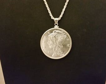 Zombucks Silver necklace