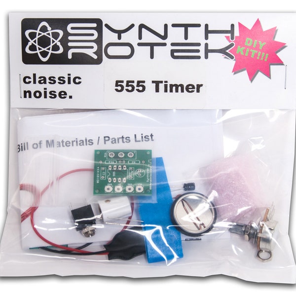 555 Timer Oscillator DIY Kit