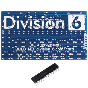 Divisie 6 Business Card Sequencer V2 PCB en IC