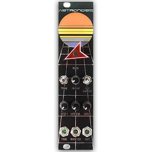 Synthrotek AstroNoise Eurorack Module - Lofi Chiptune Oscillator and Drum Module