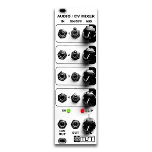 MST 4-Channel Audio / CV Mixer Eurorack Module