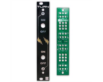 TURN Eurorack Power Startup Delay PCB and Panel