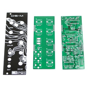 Synthrotek DS-M - Analog Drum Synth Eurorack Module PCB and Panel Combo