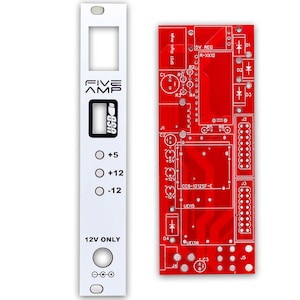 Vijf Amp Power PCB en panel