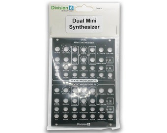 Division 6 Dual Mini Synthesizer Eurorack DIY Kit