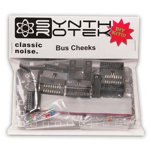 Synthrotek Bus Wangen DIY Kit - Eurorack Schienen, Wangen und Bus-Board in einem!