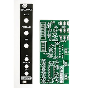 Synthrotek ECHO PCB & Panel - Voltage Controlled Echo