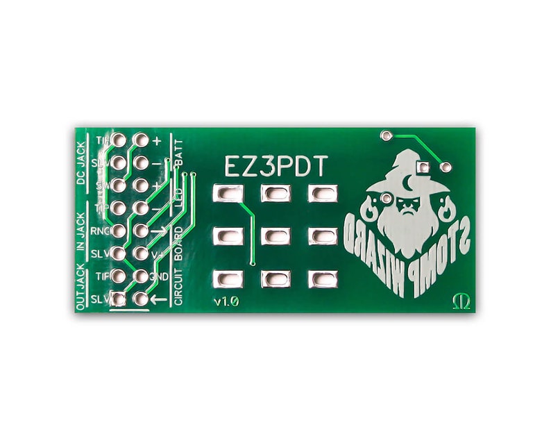 Stomp Wizard EZ3PDT PCB Guitar Pedal DIY Starter PCB image 2