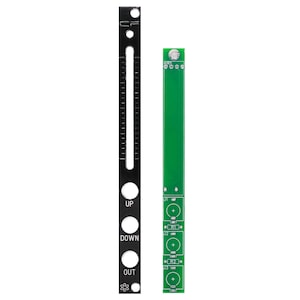 CF PCB and Panel - Passive Crossfader Eurorack Module PCB Set