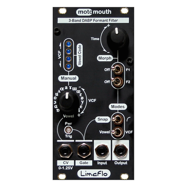 Motomouth Formant Filter Eurorack Module