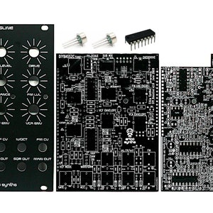 Erica Synths Bassline PCBs, Panel & ICs - Analog Acid Synth Voice Eurorack Module PCB Set