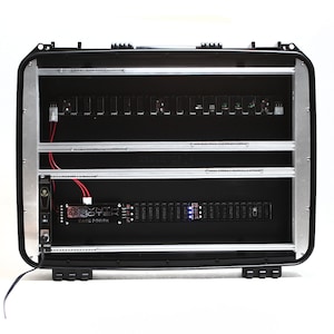 Synthrotek Powered 6U + 1U 84HP Eurorack Case - Portable & Waterproof!