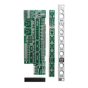 MST MIDI to CV Expander Pcb&#39;s, Panel and I.C.