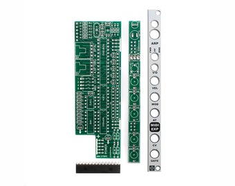 MST MIDI to CV Expander Pcb's, Panel and I.C.
