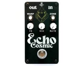 Stomp Wizard Cosmic ECHO Pedal - LoFi Guitar Delay Pedal