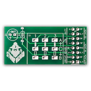 Stomp Wizard EZ3PDT PCB - Guitar Pedal DIY Starter PCB