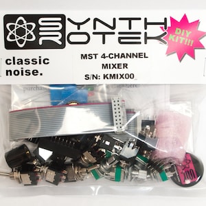 MST 4-Channel Audio / CV Mixer Eurorack DIY Kit