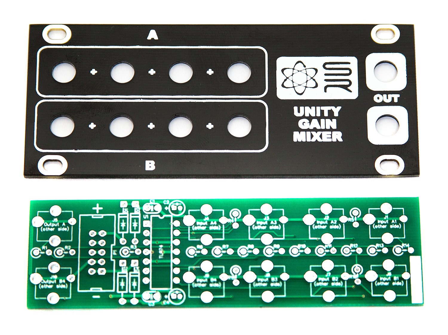 Trafik tank Hævde Synthrotek 1U Unity Gain Mixer PCB and Panel - Etsy