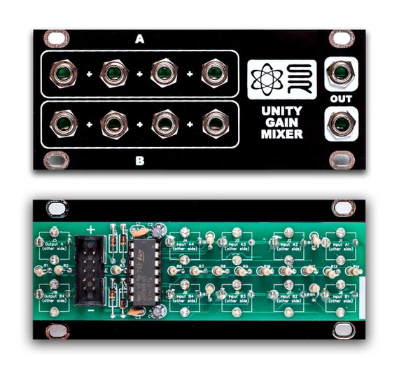 Synthrotek + mixer モジュラーシンセケース（モジュラーシンセ