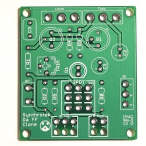 Arbiter Fuzz Face Clone PCB