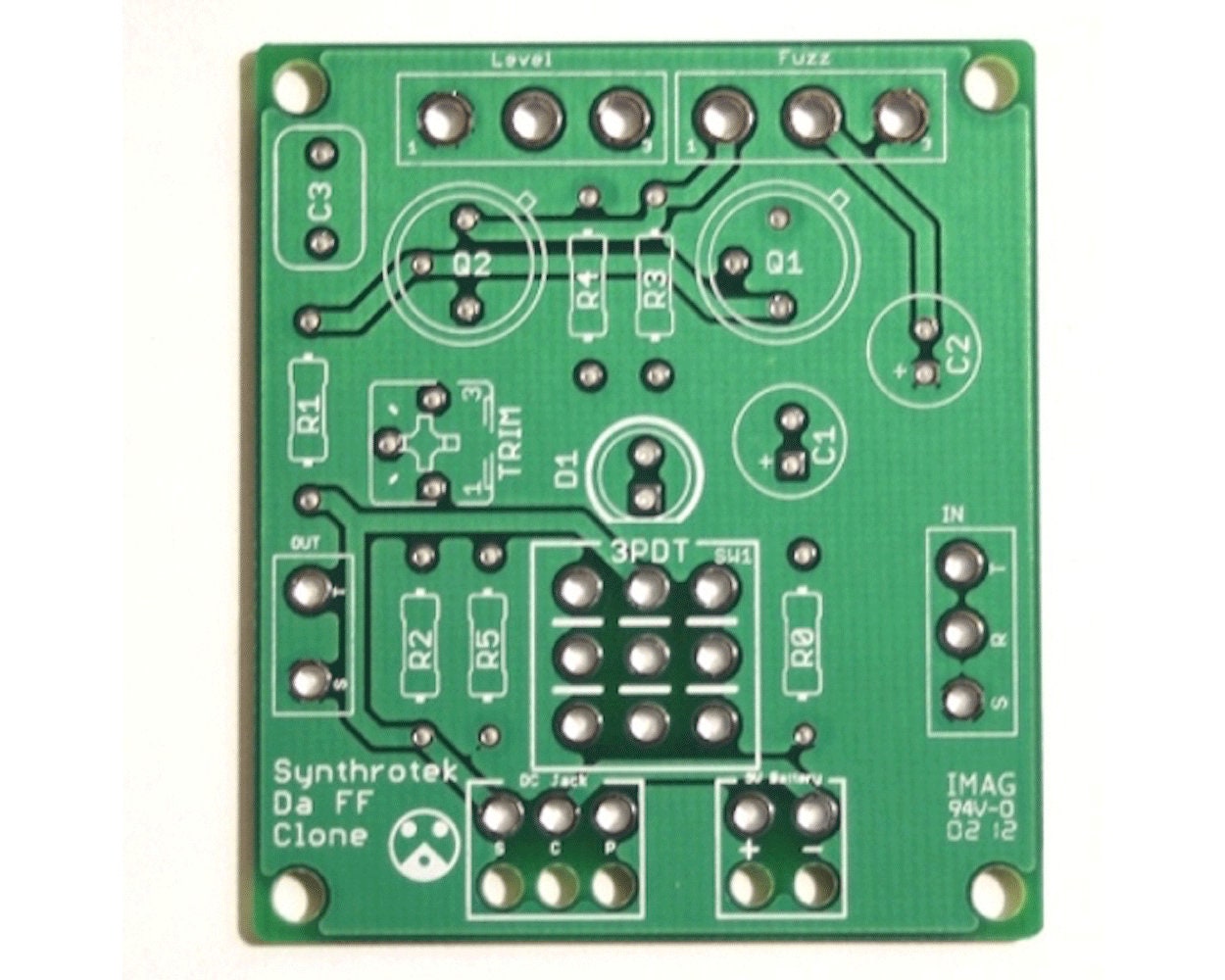 【同梱不可】 Arbiter Fuzz Face Clone PCB - Etsy ギター
