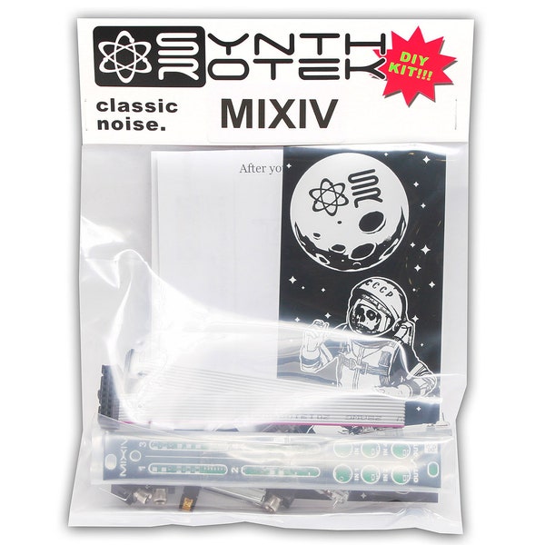 MIXIV - 4 Channel Mixer Eurorack Module DIY Kit