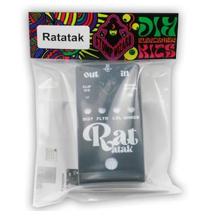 Ratatak DIY Kit - Guitar Distortion Pedal Kit by Stomp Wizard