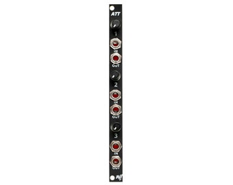 Eurorack Hardware ATT - 2HP Triple Attenuator Module