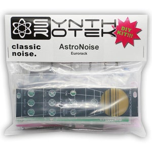 Synthrotek AstroNoise Eurorack DIY Kit - Lofi Chiptune Oscillator and Drum Module Kit