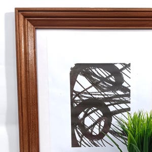 11x13 Frame Brown Wall Art Frame Vintage Wood Picture Frame
