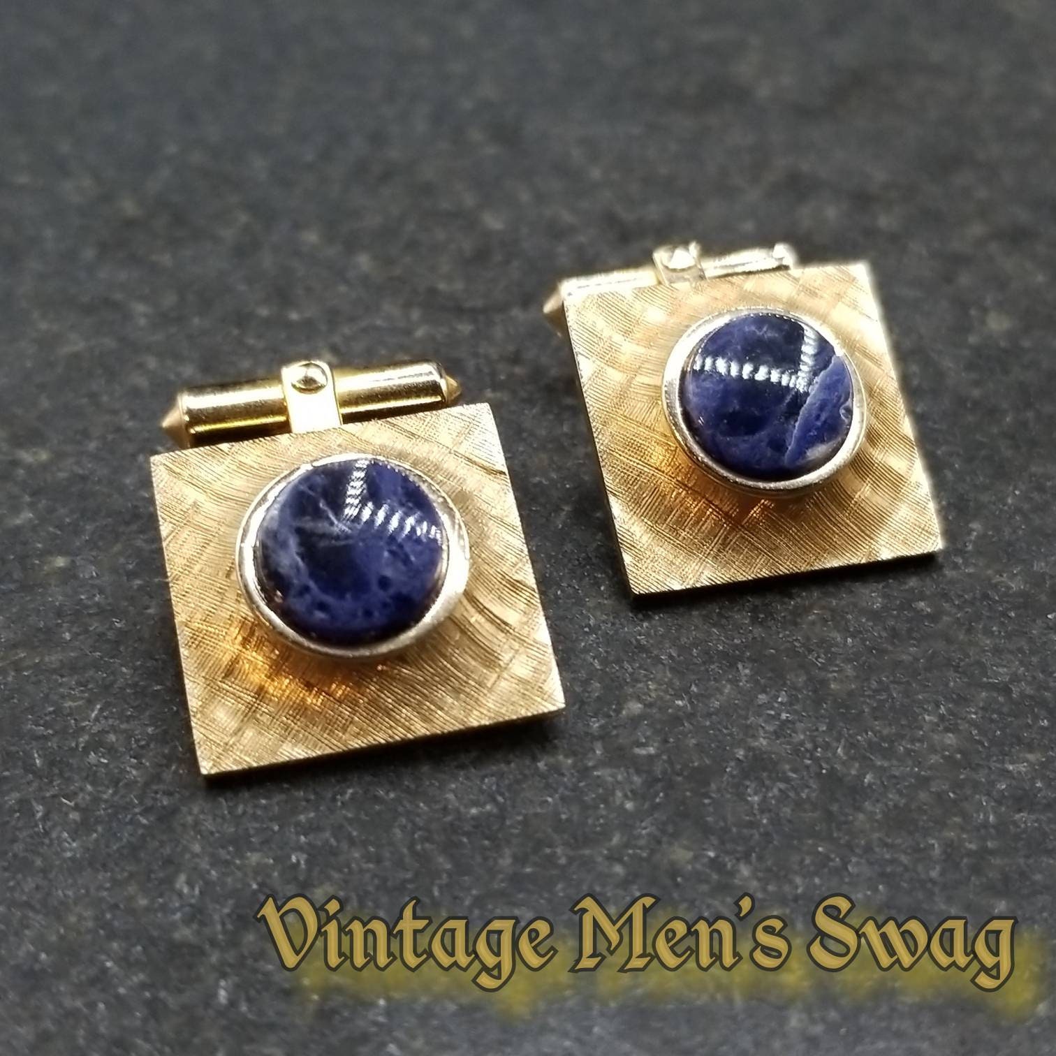 Destino solodite vintage cufflinks offered by Vintage Men's Swag  bfi-1