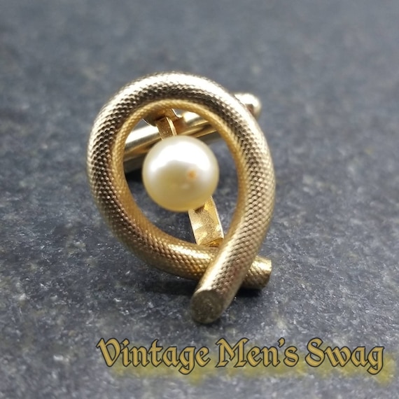 vintage cultured pearl ? cufflinks by Anson offer… - image 2