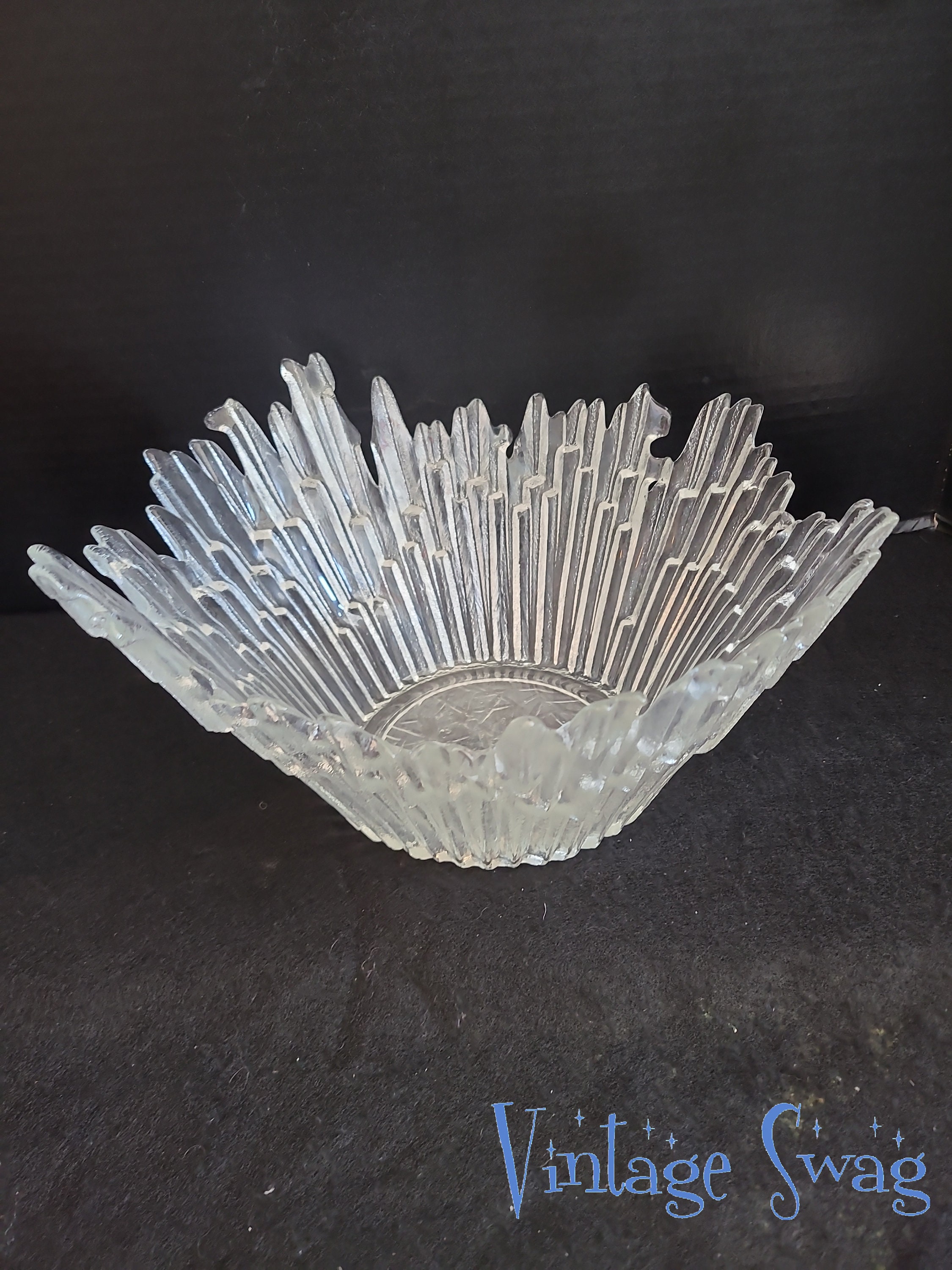 Humppila＊Revontulet＊Glass lamp shade【希少】 Humppila Revontulet bowl, light green, Tauno Wirkkala