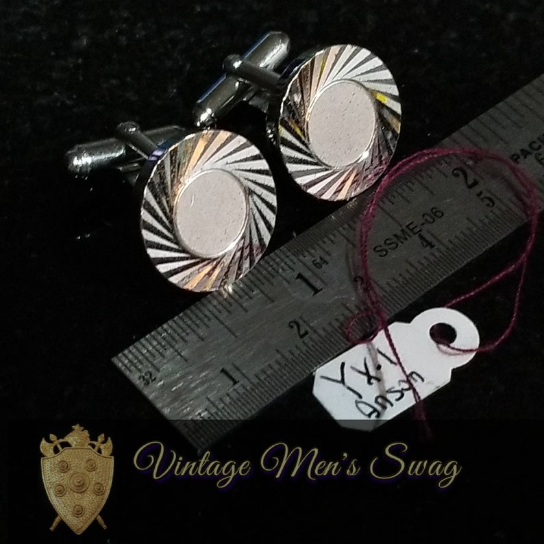 Vintage Cufflinks Anson diamond cut offered by Vintage Men/'s Swag Yx-6 adk-7
