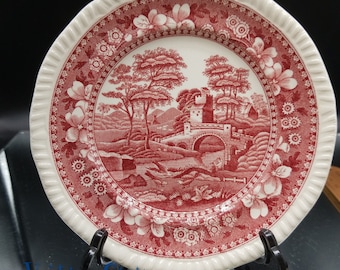 Speiseteller D 26,5 cm Spode Copeland Pink Tower Speiseteller D 26,5 cm Spode Copeland Pink Tower