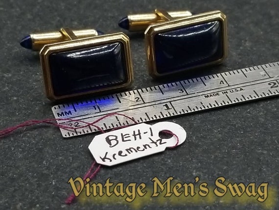 Elegant vintage cufflinks by Krementz, formal, of… - image 6