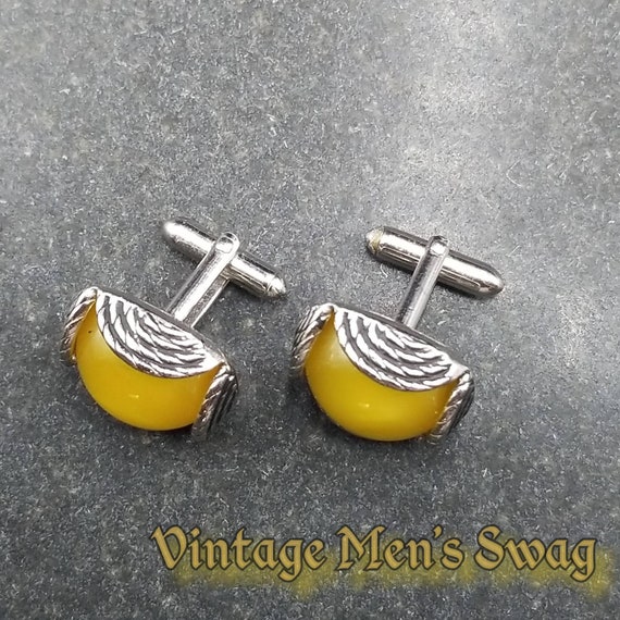 Vintage cufflinks by Swank Fashion Tone offered b… - image 2