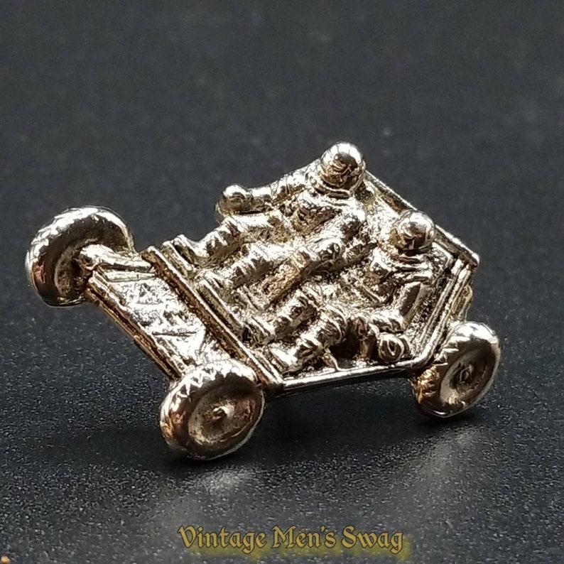 Vintage tie tack lunar vehicle by Balfour offered by Vintage Men\u2019s Swag bfr-2